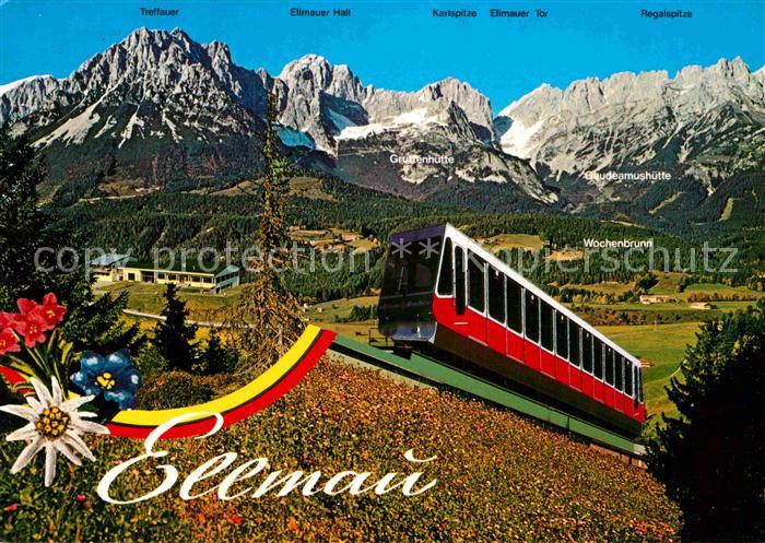 Zahnradbahn Hartkaiser-Standseilbahn Ellmau Wilder