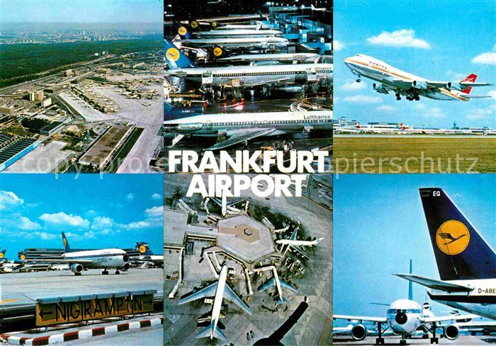 Flughafen Airport Aeroporto Rhein-Main Frankfurt Lufthansa
