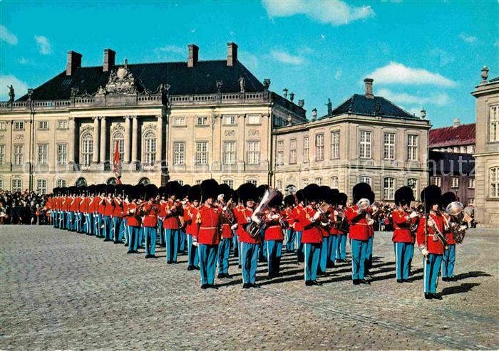 Leibgarde Wache Copenhagen Royal Guard Wachtparade