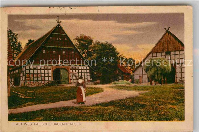 Bauernhaus Alt-Westfalen Lübbecker Gegend