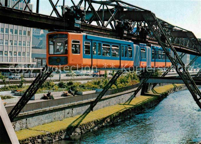 WUPPERTAL NRW Schwebebahn am Neuen Weg