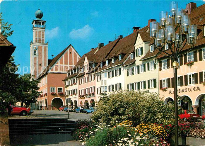 FREUDENSTADT BW Marktplatz mit Rathaus