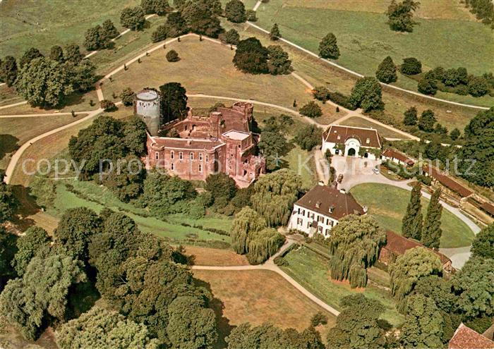 Linn Krefeld Wasserburg Linn Fliegeraufnahme