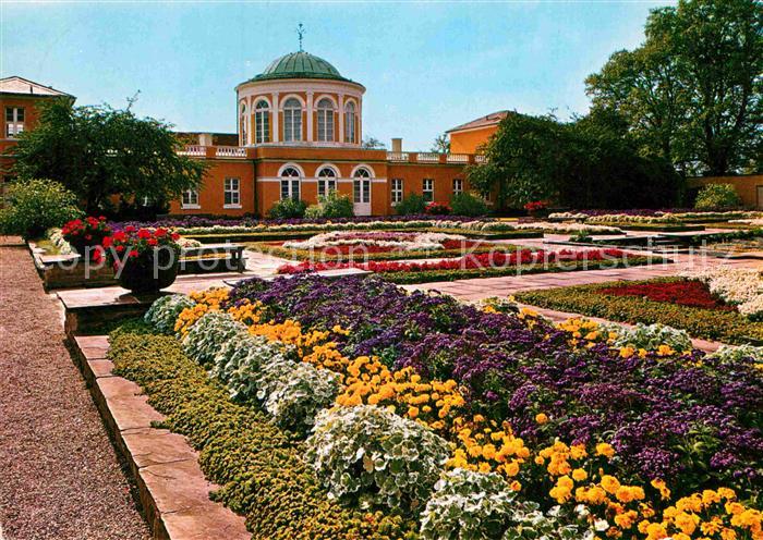 Herrenhausen Hannover Schmuckplatz vor dem Bibliothekspavillon im Berggarten