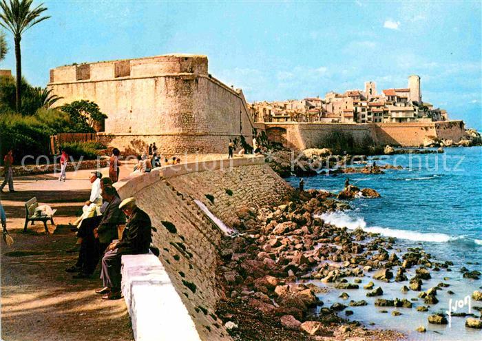 Antibes Alpes Maritimes Restes des Remparts