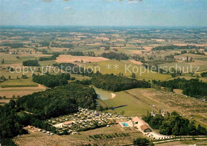 Villereal Castels Camping Le Chateau de Fonrives Fliegeraufnahme