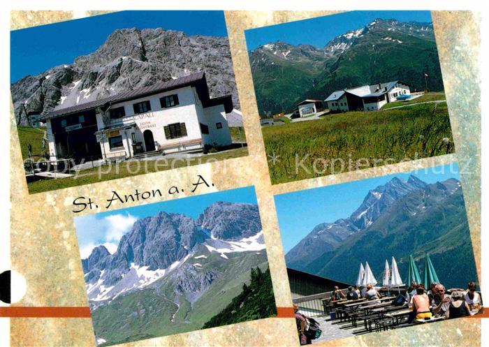 St Anton Arlberg Kapall Restaurant Terrasse