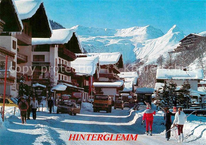 Hinterglemm Saalbach mit Gamshag und Tristkogel