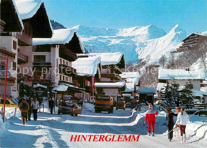 Hinterglemm Saalbach mit Gamshag und Tristkogel