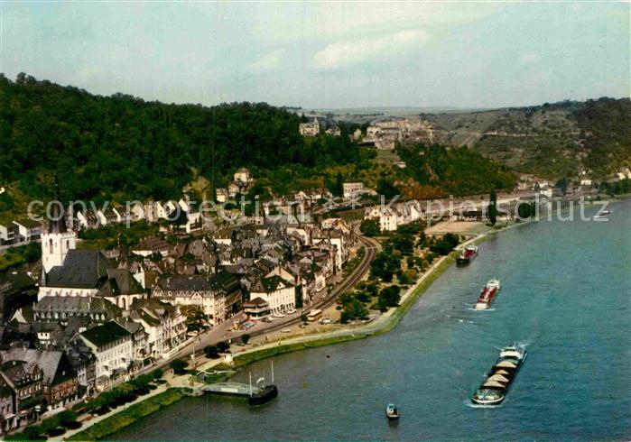 St Goar Rheinfels Fliegeraufnahme
