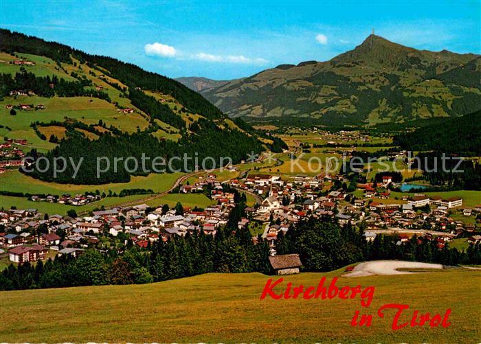 Kirchberg Tirol Panorama mit Kitzbueheler Horn