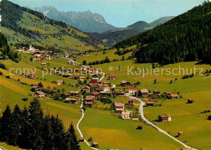 Oberau Wildschoenau Tirol Panorama