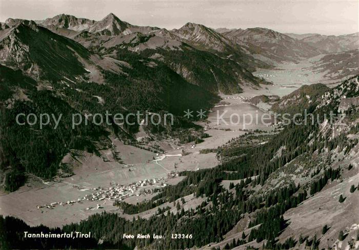 Tannheim Tirol Tannheimertal Panorama