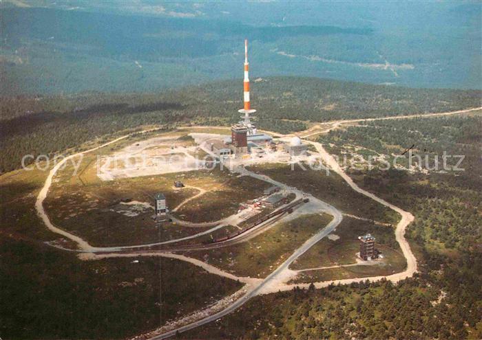 Brocken Harz Brockenhaus Fernmeldeturm