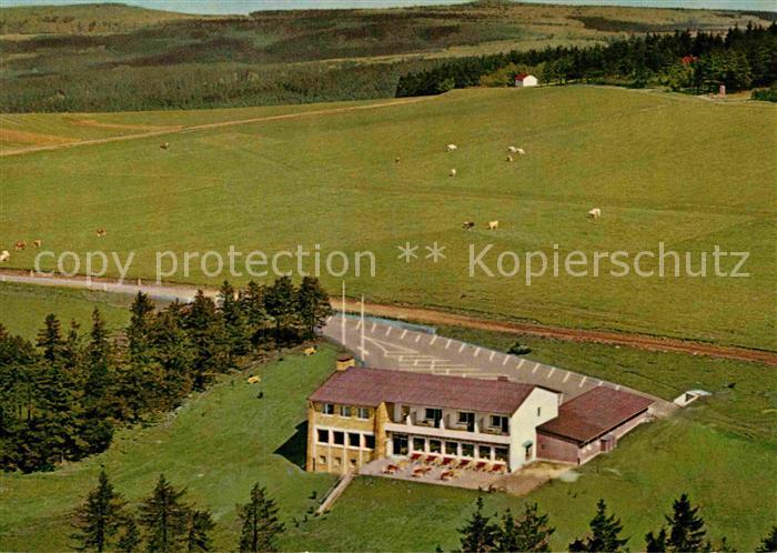 Herchenhain Bergrasthaus Herchenheiner Hoehe Fliegeraufnahme
