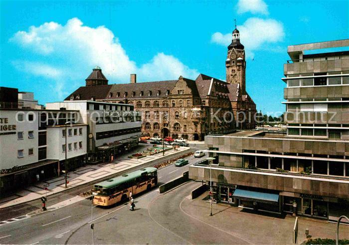 Remscheid Rathaus mit Fastenrath Strasse