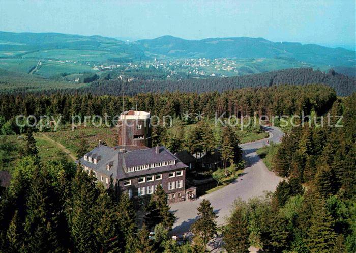 Winterberg Hochsauerland Gaststaette Kahler Asten Fliegeraufnahme
