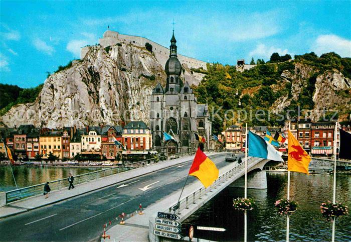 Dinant Wallonie Le Pont La Collegiale et la Citadelle