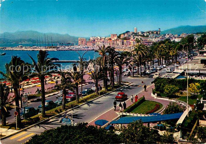 Cannes Alpes-Maritimes Croisette and Suquet