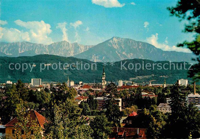 Klagenfurt Woerthersee mit Koschuta