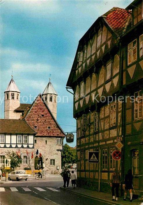 Bad Gandersheim Ortsmotiv mit Dom