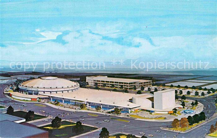 Fort Worth Fliegeraufnahme Tarrant County Convention Center