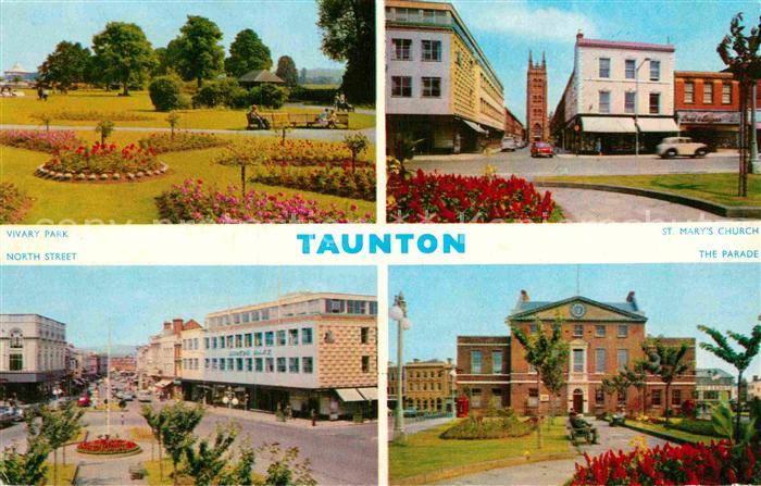 Taunton Blackbrook Holway The Parade North Street Vivary Park