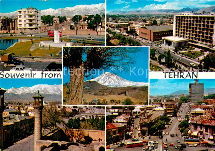 Tehran Ortspartien und Berge