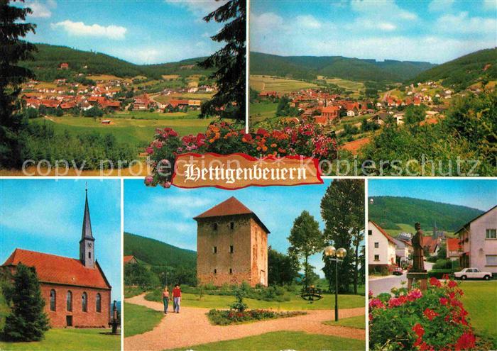 Hettigenbeuern Buchen Ortspartien