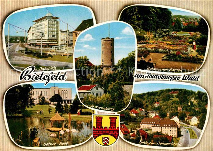 Bielefeld Sparrenburg Johannisberg Oetker-Hall Jahnplatz Botanischer-Garten