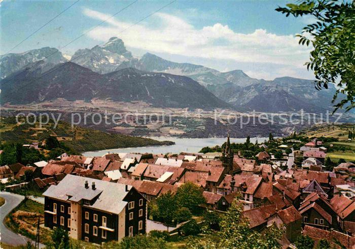 Corps Isere ave le lac du Sautet