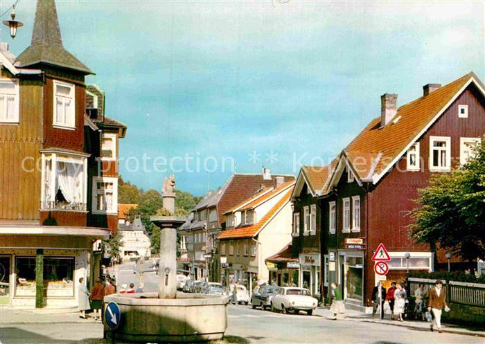 Braunlage Harz Eichhoernchen Brunnen
