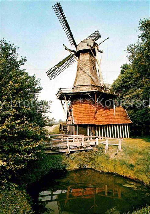 Hueven Wind- und Wassermuehle