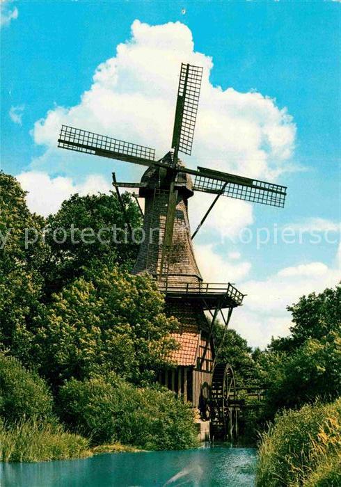 Hueven Wind- und Wassermuehle