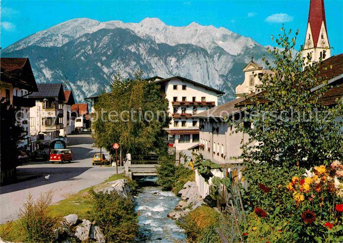 Axams mit Solstein und Nordkette