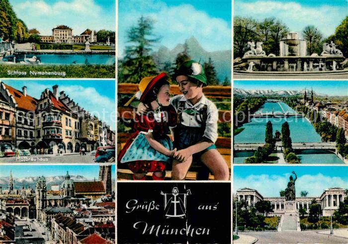 Muenchen Bayern Schloss Nymphenburg