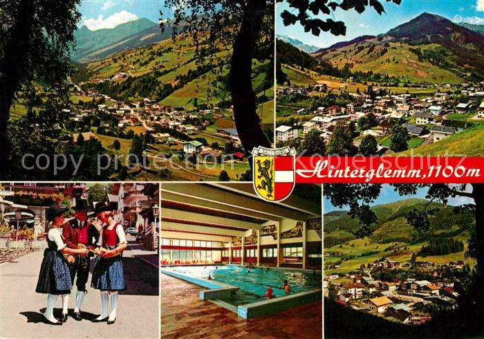 Hinterglemm Saalbach Talschluss Zwoelferkogel Trachten Hallenbad Schattberg