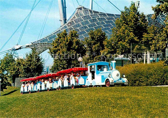 Muenchen Bayern Rundfahrt mit Olympiapark-Bahn