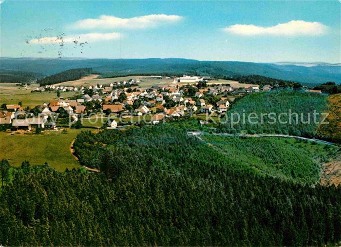 Madfeld Naturpark Diemelsee Fliegeraufnahme