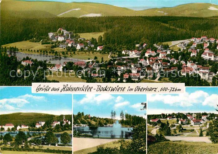 Hahnenklee-Bockswiese Harz Fliegeraufnahme