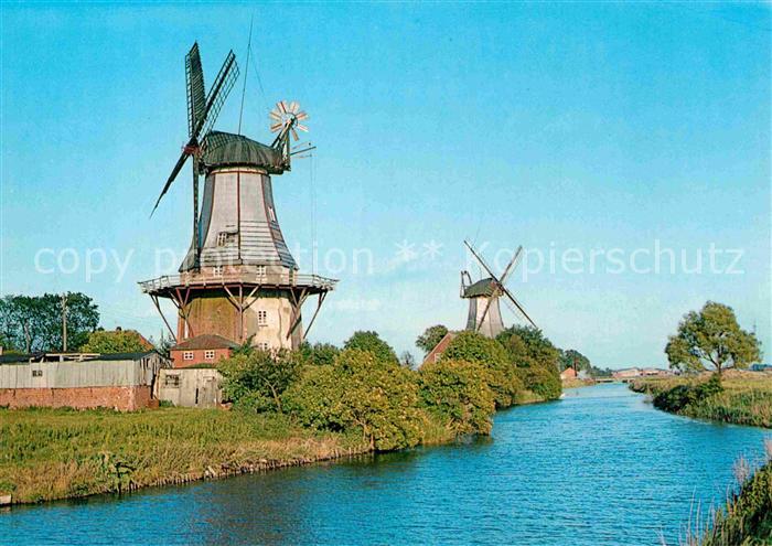 Greetsiel Zwillingswindmuehlen