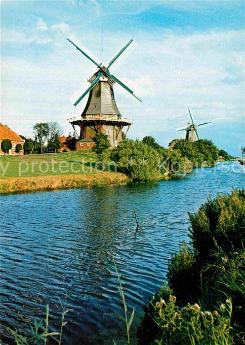 Greetsiel Doppelwindmuehlen