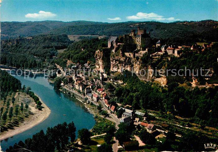 Beynac-et-Cazenac Fliegeraufnahme Chateaux en Perigord