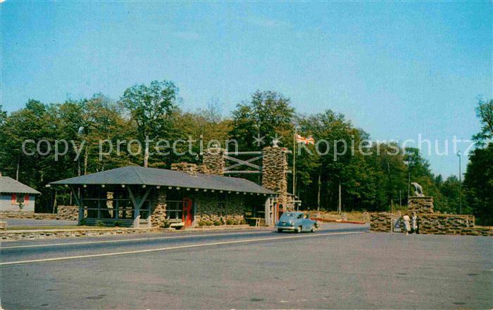 Ontario Canada Gateway at Western Entrance to Algonquin Provincial Park