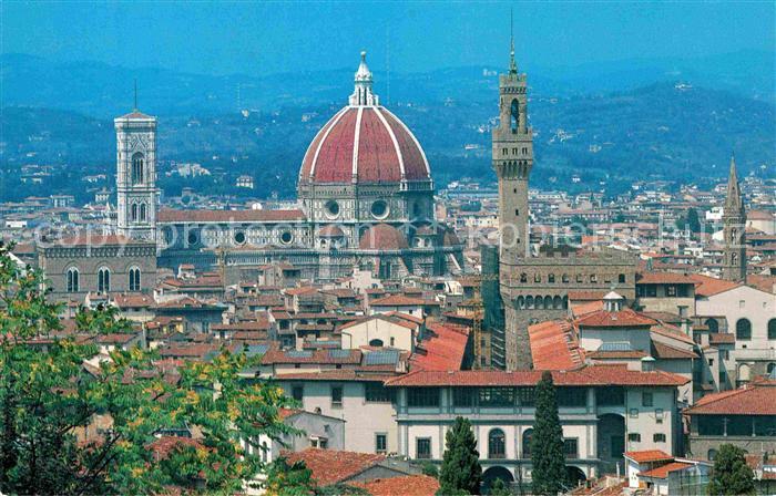 Firenze Florenz Michelangelo Blick vom Piazzale
