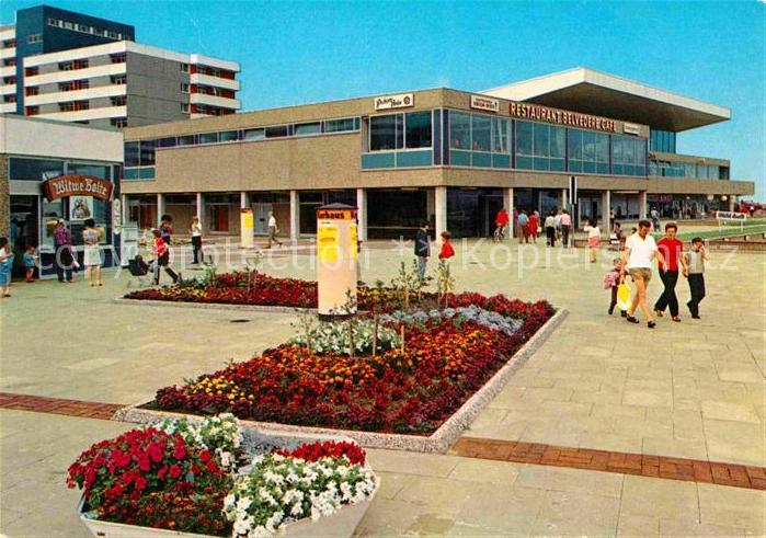 Heiligenhafen Ostseebad Partie am Hallen Meerwasserwellenbad