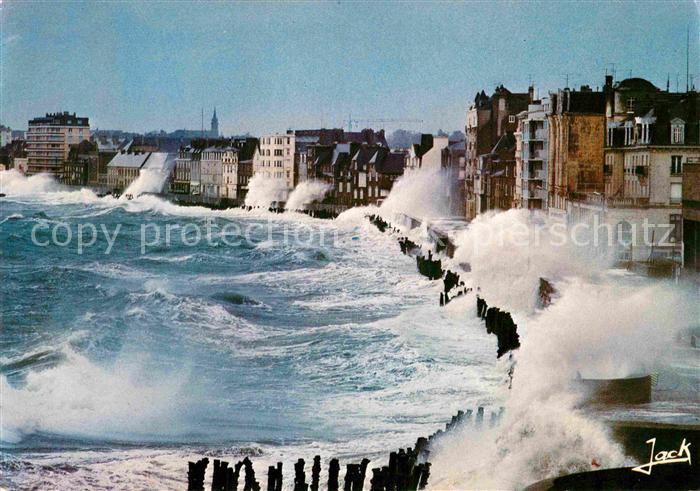 Saint-Malo 35 Meeresbrandung