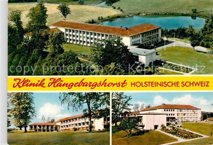 Holsteinische Schweiz Klinik Haengebargshorst Fliegeraufnahme