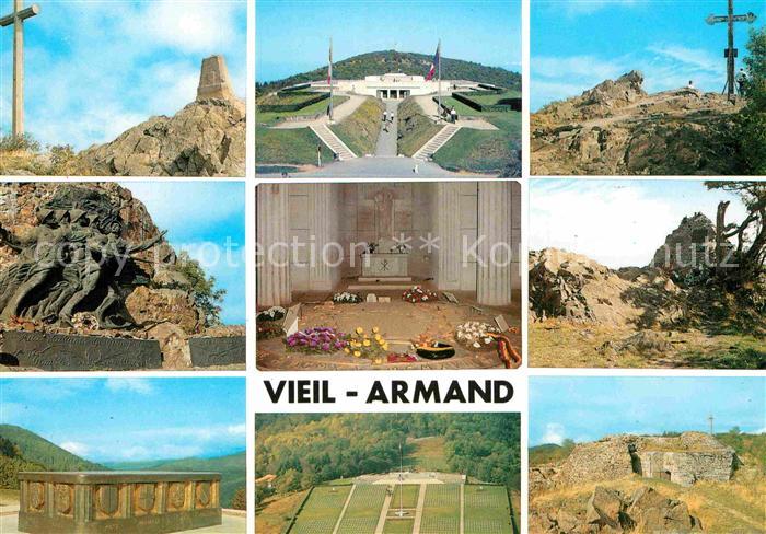 Vieil Armand Hartmannswillerkopf Cimetiere du Silberloch Le Monument national