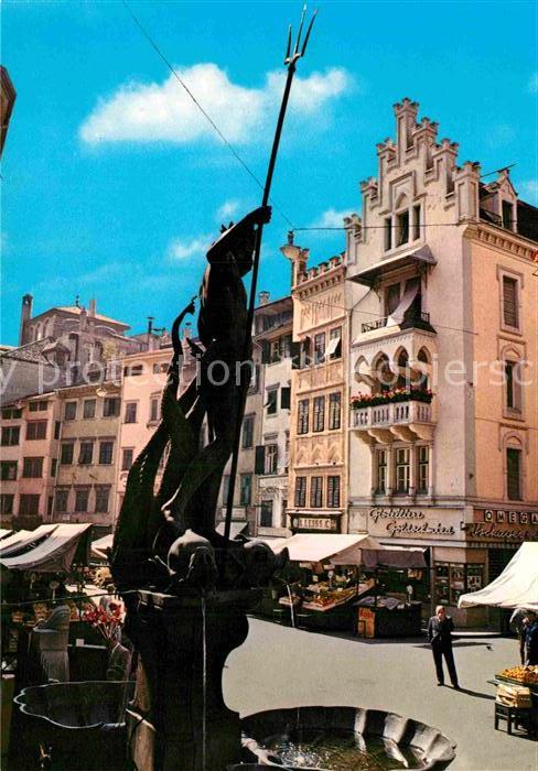 Bozen Suedtirol Obstmarkt